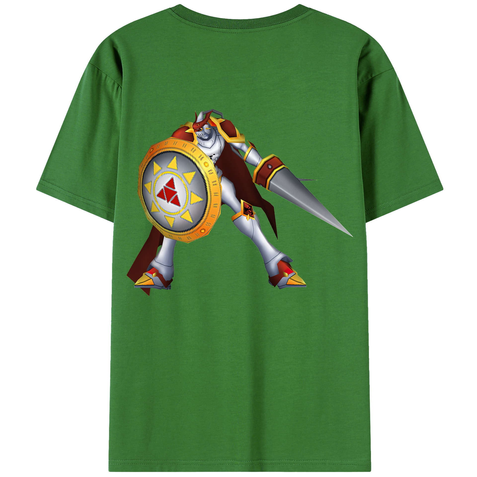 （画像用） Digimon デジタルモンスター/デジモン レディース半袖Tシャツ(バックプリント)